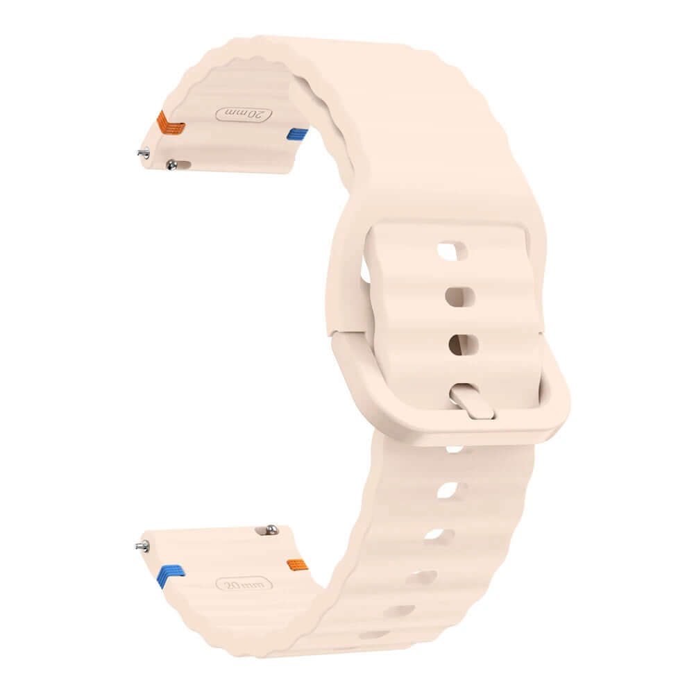 Samsung Galaxy Watch 6 40mm Strap Wave Sports Soft Silicone Watch Band
