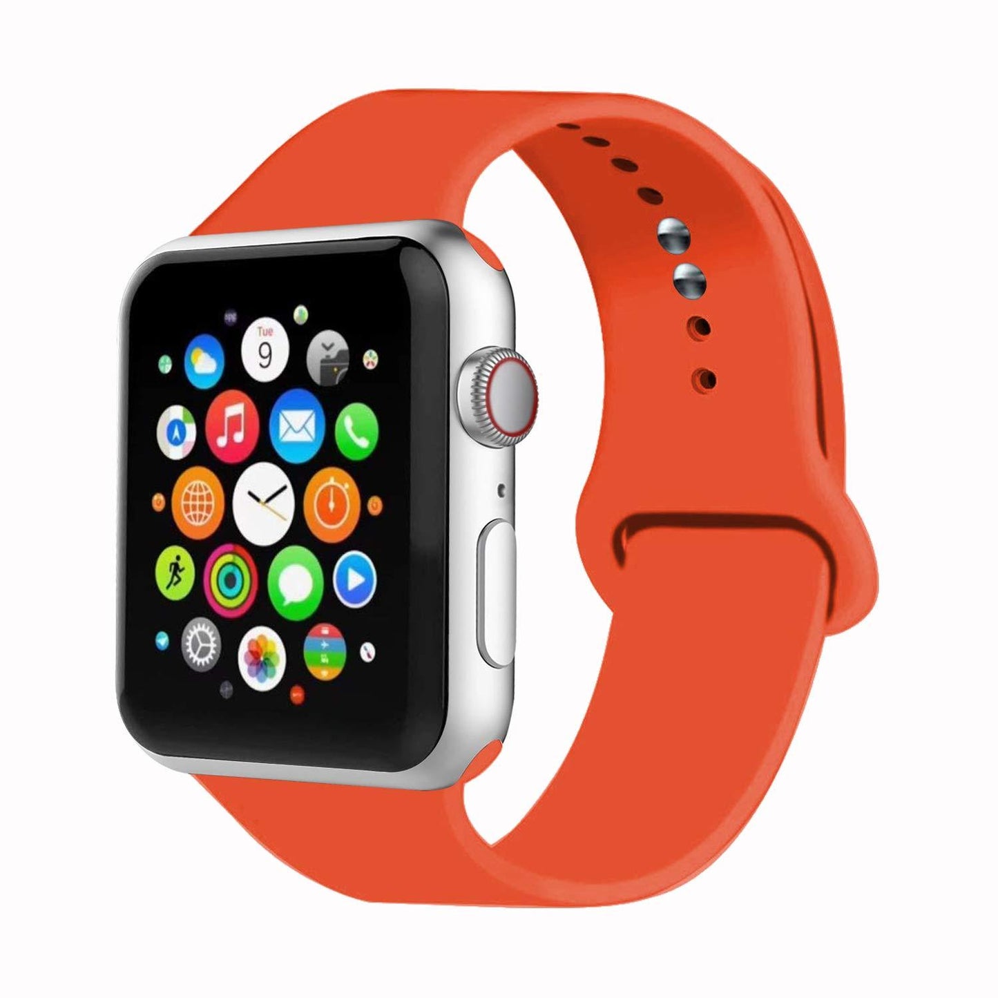 Apple Watch Series 10 Strap Silicone Sports Slim Watch Band