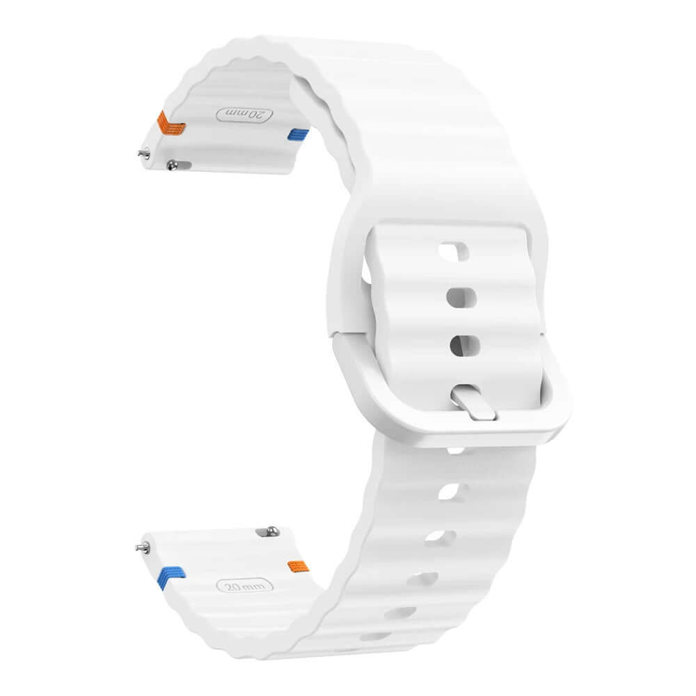 Samsung Galaxy Watch 6 40mm Strap Wave Sports Soft Silicone Watch Band