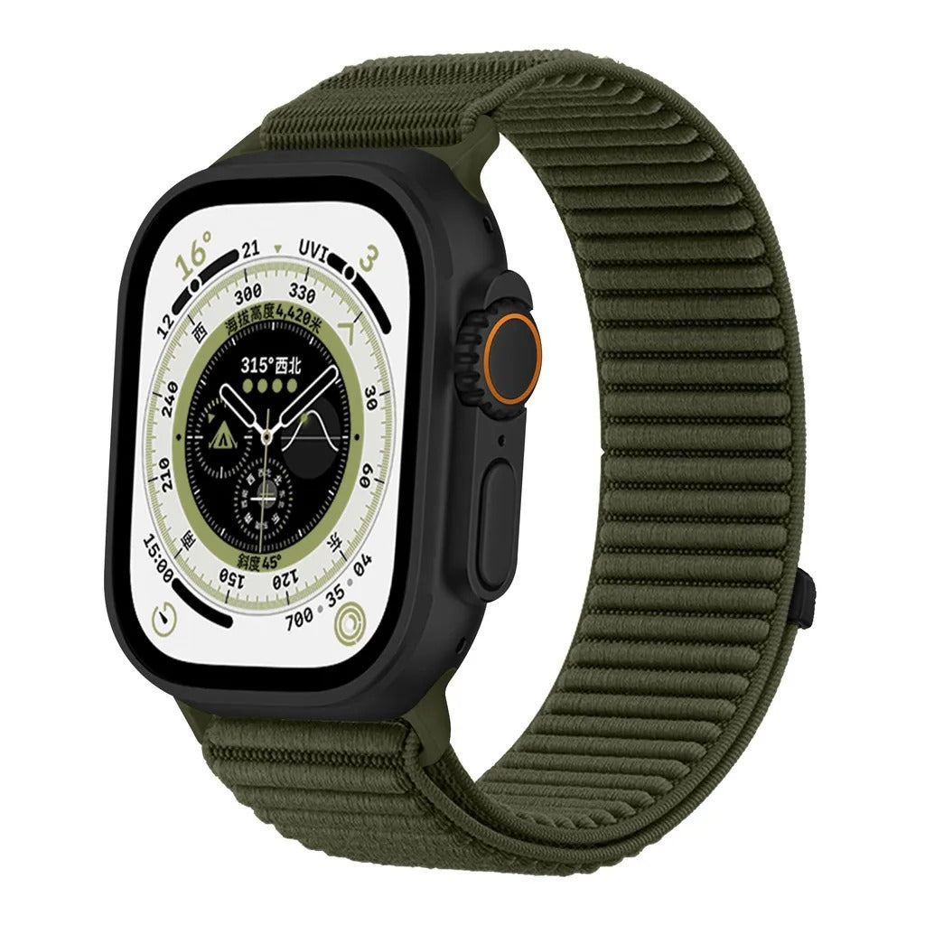 Apple Watch Series 10 Strap Nylon Braided Loop Watch Band