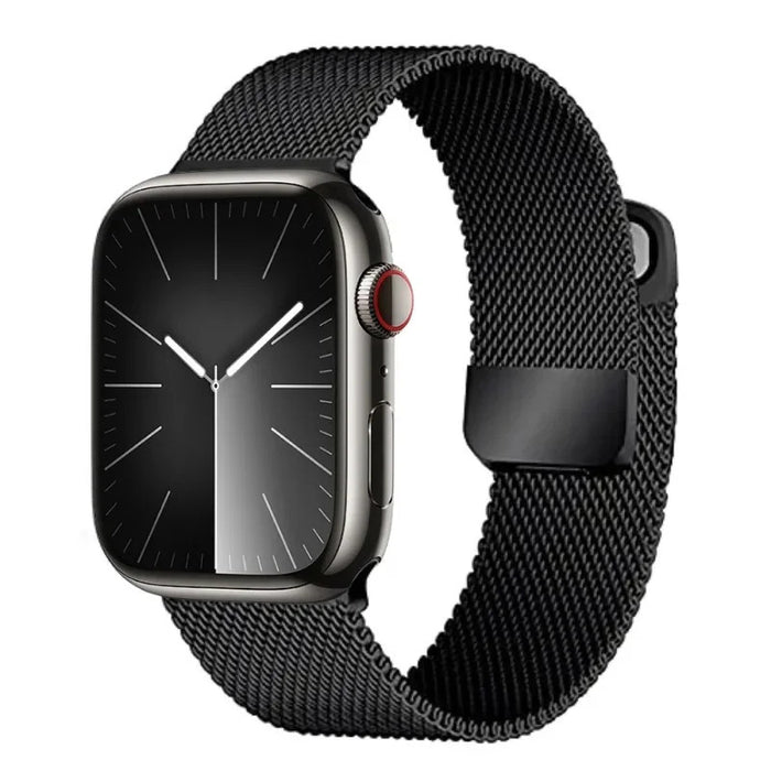Apple Watch Series 10 Strap Milanese Mesh Loop Stainless Steel Band