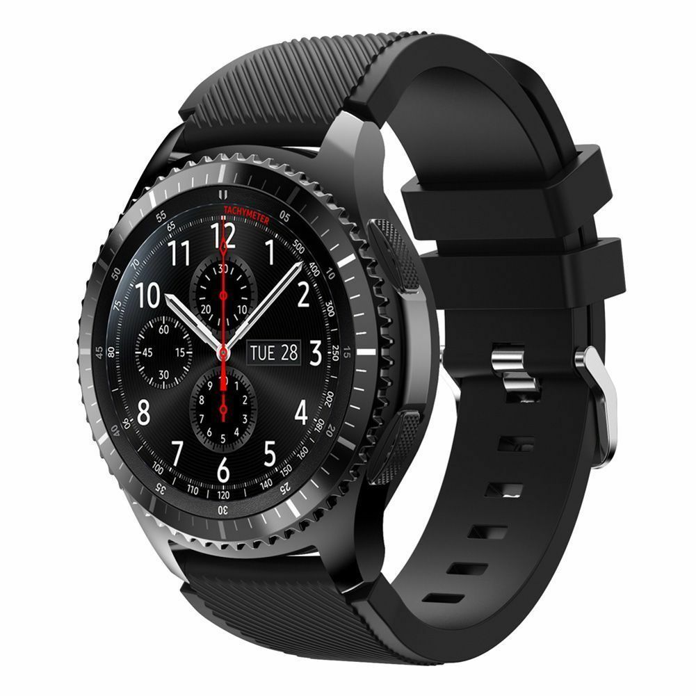 Samsung Galaxy Gear S3 Frontier Soft Silicone Strap Sports Band - Quick Release
