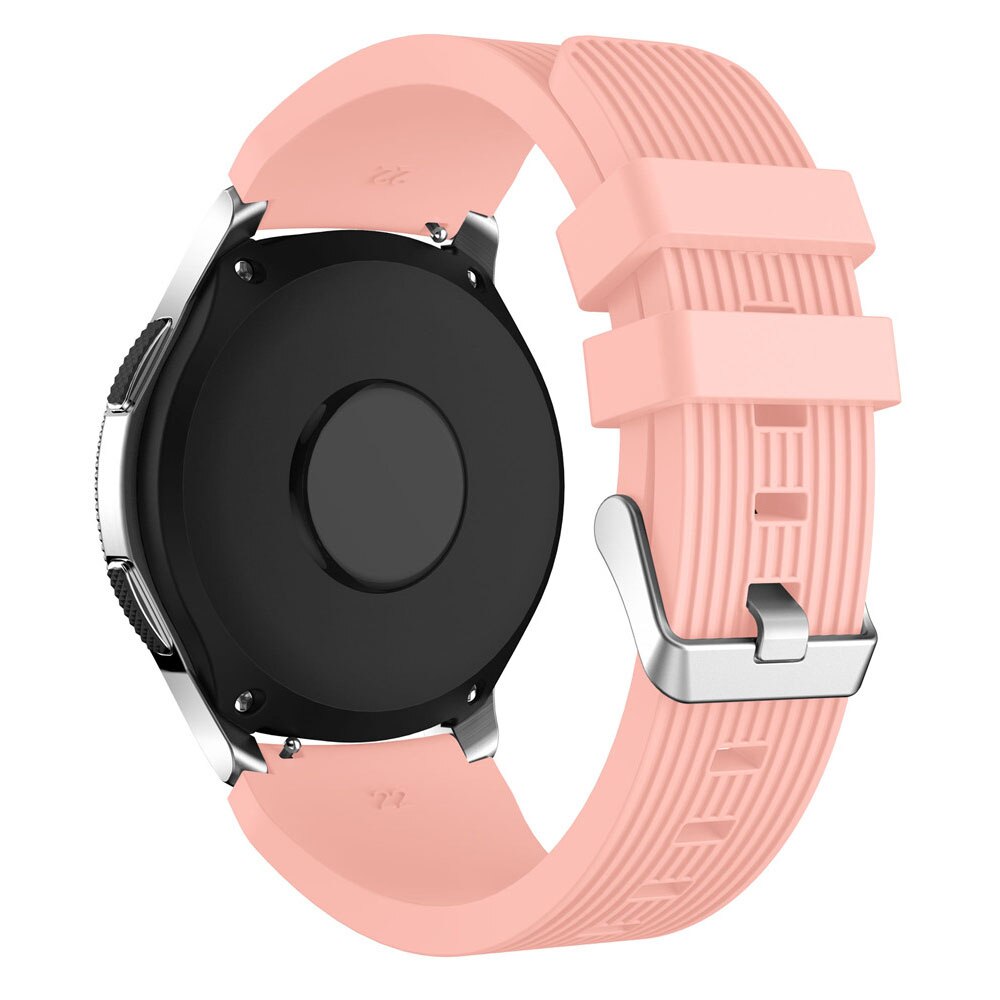 Samsung Galaxy Watch 42mm Line Design Soft Silicone Strap Sports Band - Quick Release