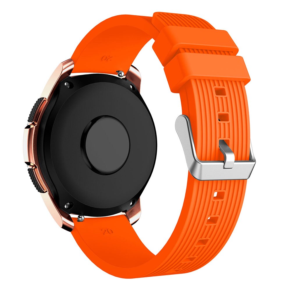 Samsung Galaxy Watch 42mm Line Design Soft Silicone Strap Sports Band - Quick Release