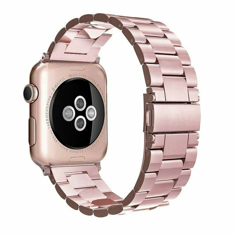 Apple Watch Series 4 Stainless Steel Strap Metal Bracelet Wristband