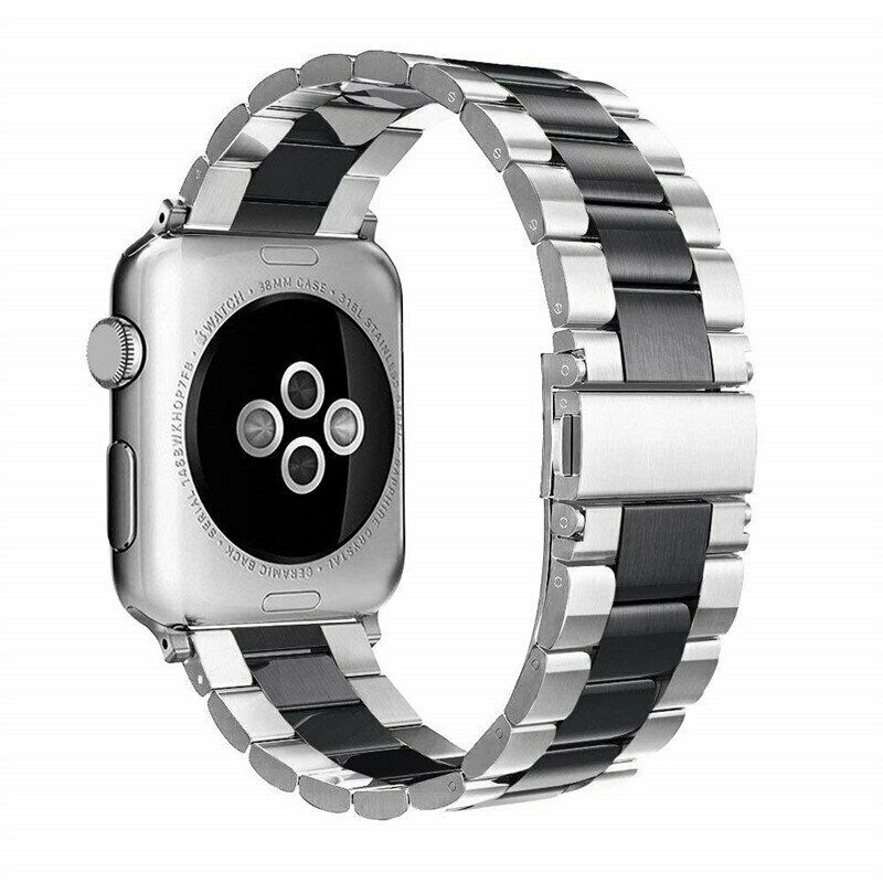 Apple Watch Series 4 Stainless Steel Strap Metal Bracelet Wristband