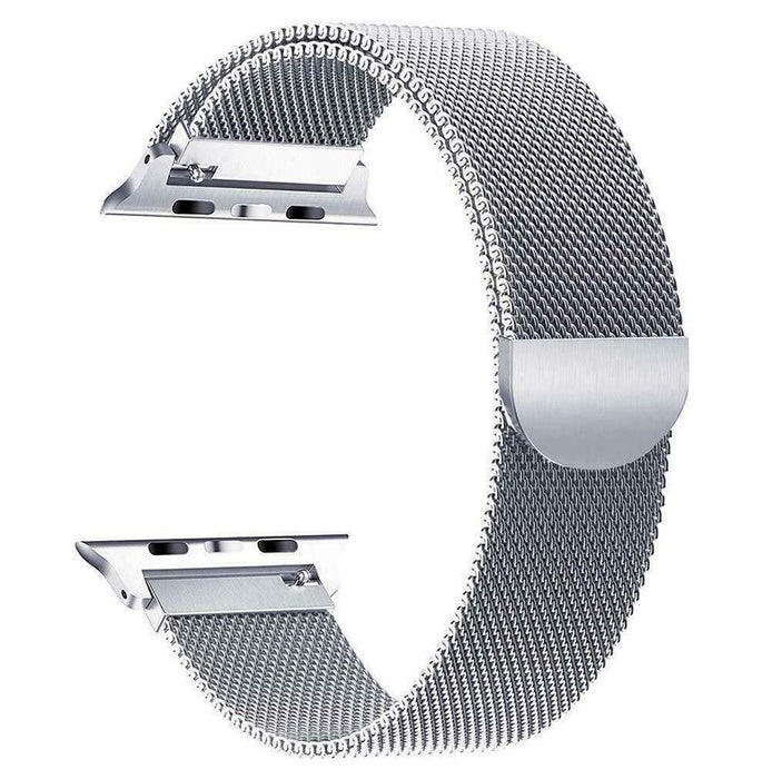Apple Watch Series 7 Milanese Magnetic Mesh Loop Strap Stainless Steel Sports Slim Watch Band