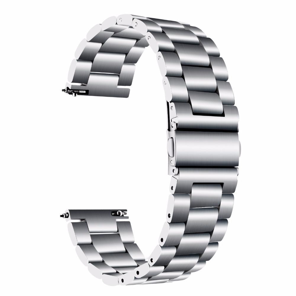 Samsung Galaxy Watch 4 (44 MM) Stainless Steel Strap Metal Bracelet Wristband