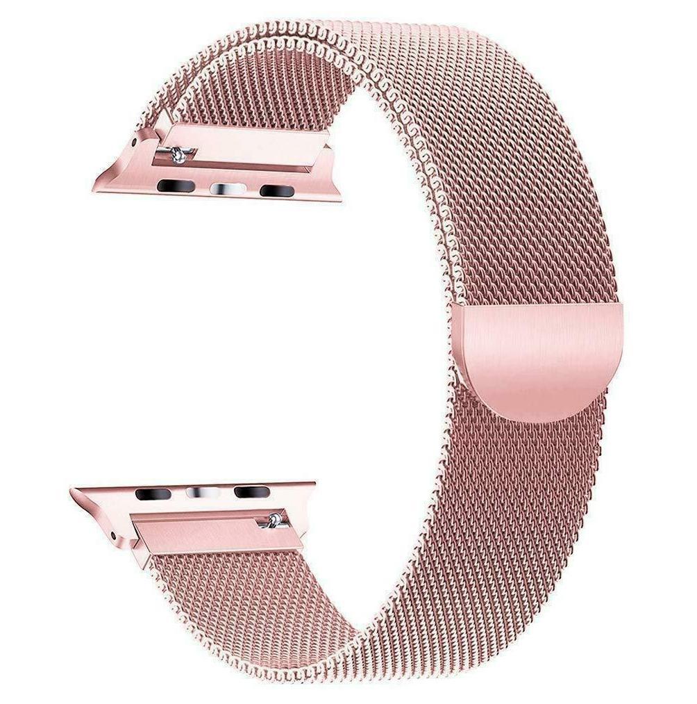 Apple Watch Series 10 Strap Milanese Mesh Loop Stainless Steel Band