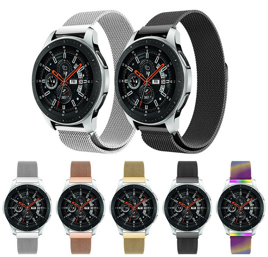 Samsung Galaxy Watch 42mm Magnetic Milanese Metal Mesh Loop Band Strap Stainless Steel