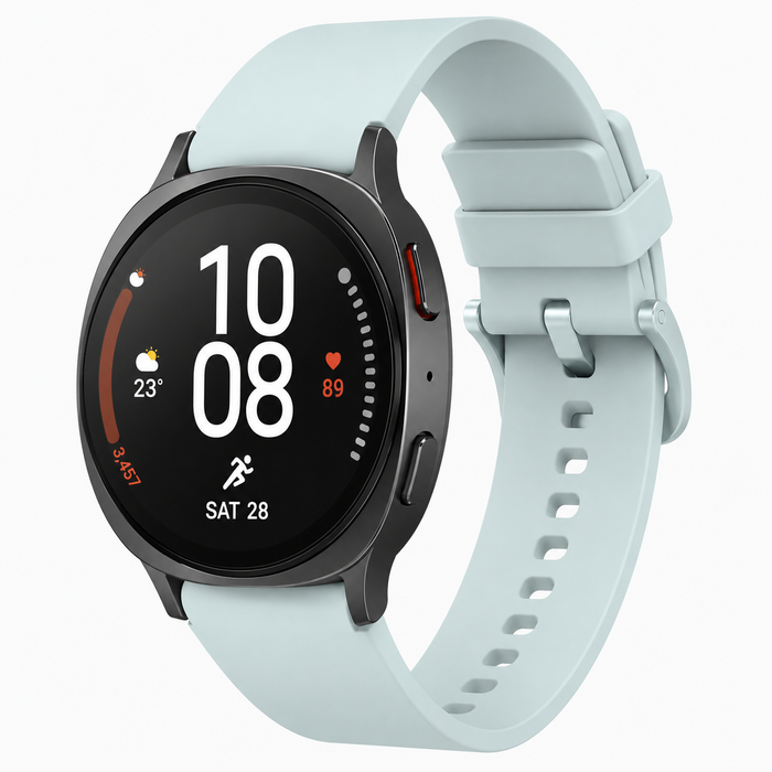 Samsung Galaxy Watch 8 40mm Silicone Sport Watch Strap Band Soft Solid Color