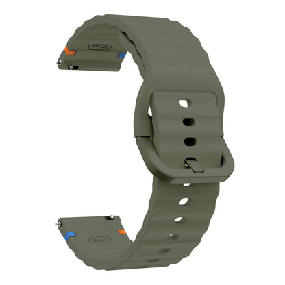 Samsung Galaxy Watch 6 40mm Strap Wave Sports Soft Silicone Watch Band