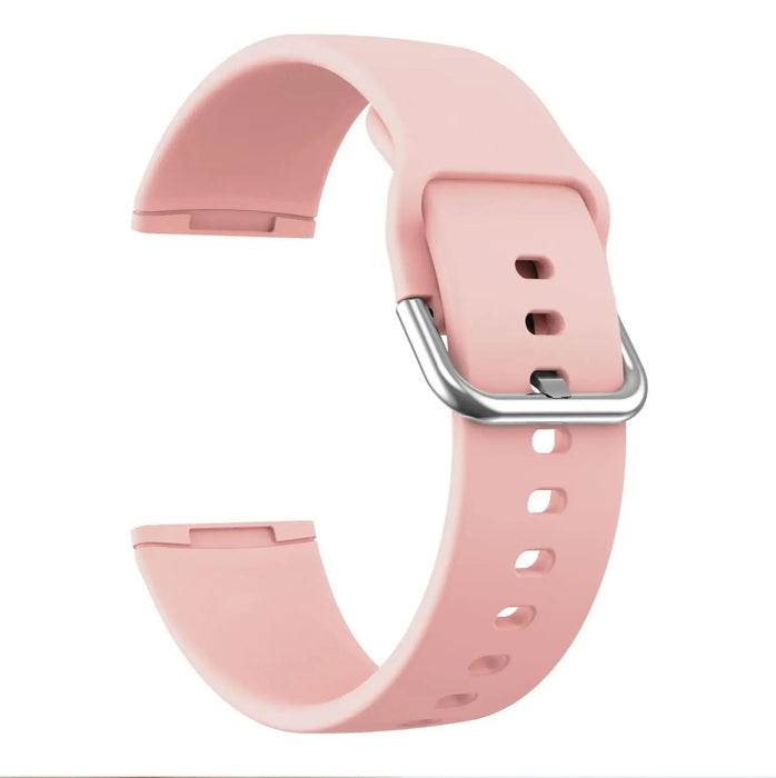 Fitbit Versa 3 Strap Rubber Band Soft Silicone Solid Color Replacement