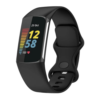 Fitbit Charge 5 Strap Silicone Sport Classic Watch Band Women Men