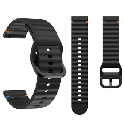 Samsung Galaxy Watch 6 40mm Strap Wave Sports Soft Silicone Watch Band