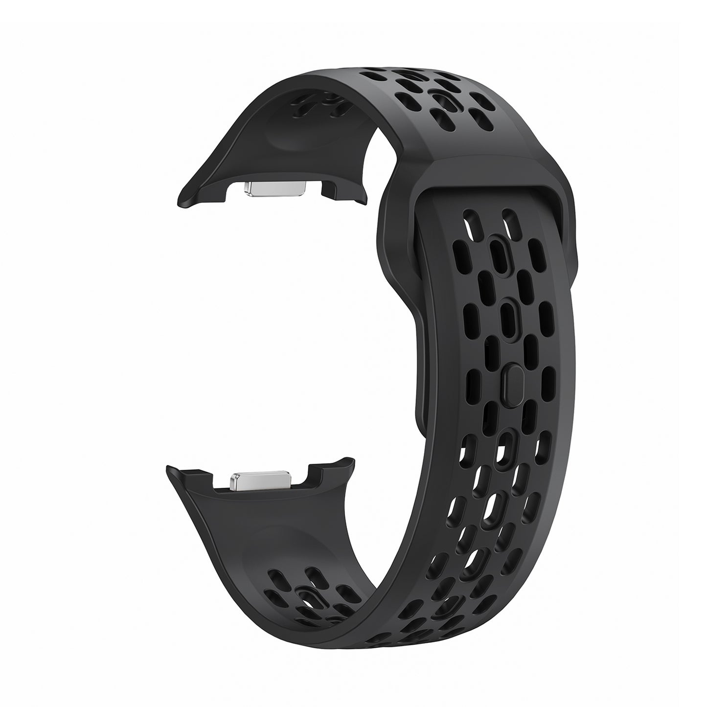Samsung Galaxy Watch 8 40 MM Strap Smart Watch Band Sports Soft Silicone Hole Band