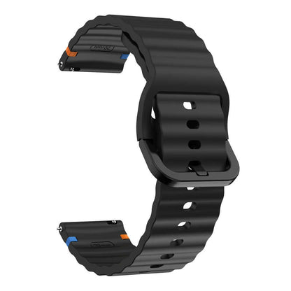 Samsung Galaxy Watch 6 40mm Strap Wave Sports Soft Silicone Watch Band
