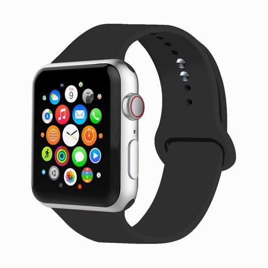 Apple Watch Series 9 Soft Replacement Silicone Strap Sports Slim Watch Band