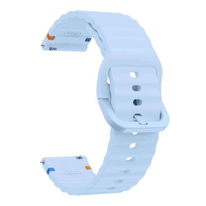 Samsung Galaxy Watch 6 40mm Strap Wave Sports Soft Silicone Watch Band
