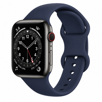 Apple Watch Series 3 Silicone Sport Watch Strap Flexible Classic Band