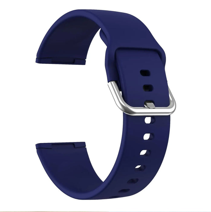 Fitbit Sense 2 Strap Rubber Band Soft Silicone Solid Color Replacement