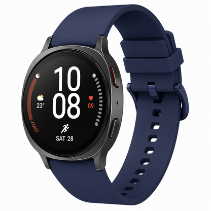 Samsung Galaxy Watch 8 40mm Silicone Sport Watch Strap Band Soft Solid Color