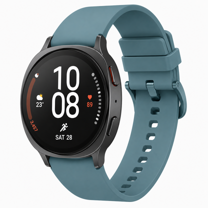 Samsung Galaxy Watch 8 40mm Silicone Sport Watch Strap Band Soft Solid Color