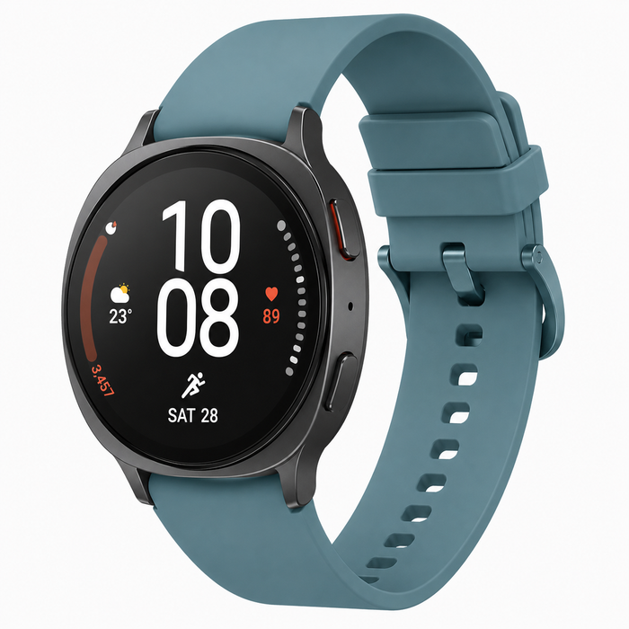 Samsung Galaxy Watch 8 40mm Silicone Sport Watch Strap Band Soft Solid Color