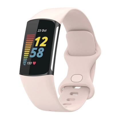 Fitbit Charge 5 Strap Silicone Sport Classic Watch Band Women Men