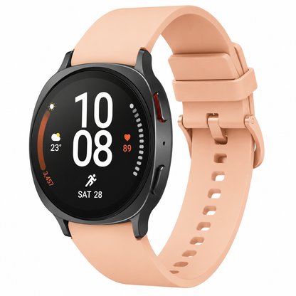 Samsung Galaxy Watch 8 40mm Silicone Sport Watch Strap Band Soft Solid Color