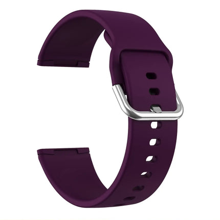 Fitbit Versa 3 Strap Rubber Band Soft Silicone Solid Color Replacement