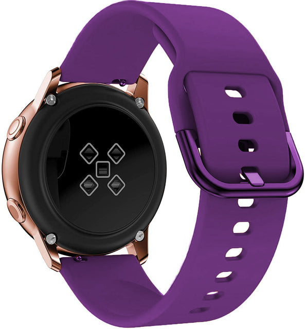 Garmin Vivomove 3S Solid Color Strap Rubber Band Soft Silicone - Quick Release