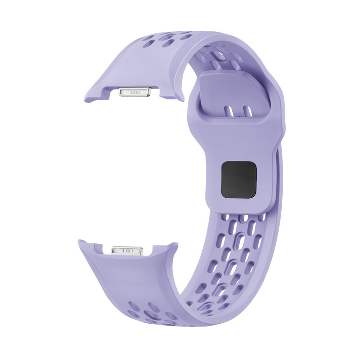 Samsung Galaxy Watch 8 44 MM Strap Smart Watch Band Sports Soft Silicone Hole Band
