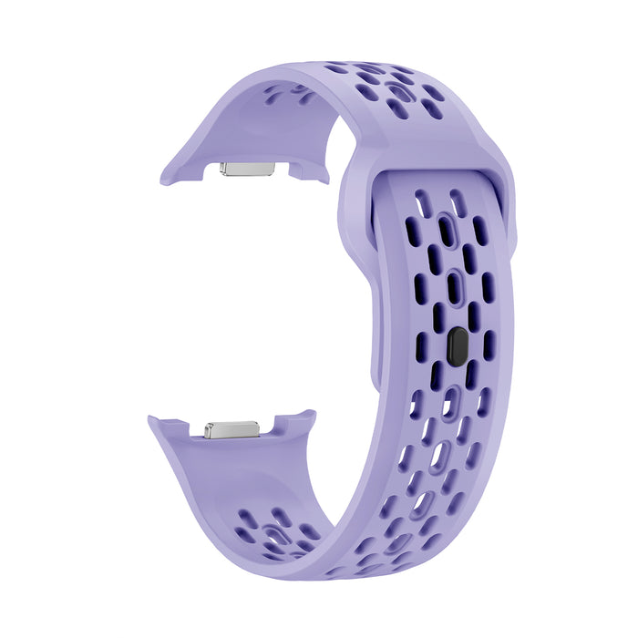 Samsung Galaxy Watch 8 44 MM Strap Smart Watch Band Sports Soft Silicone Hole Band