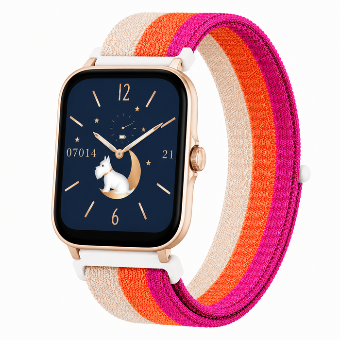 Radley London Series 20 Woven Nylon Loop Strap Watch Band