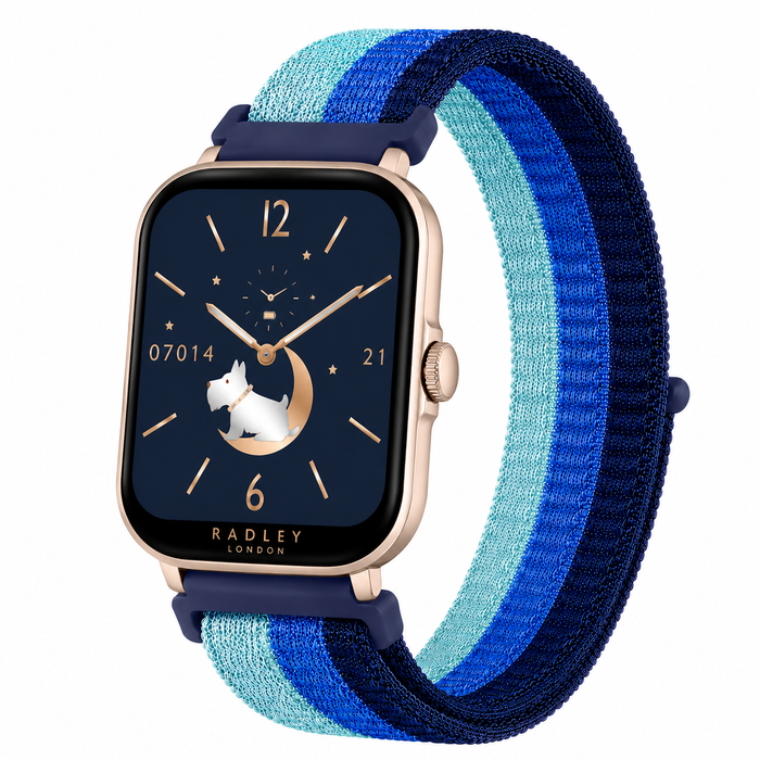 Radley London Series 20 Woven Nylon Loop Strap Watch Band