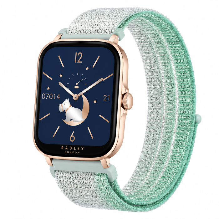 Radley London Series 20 Woven Nylon Loop Strap Watch Band