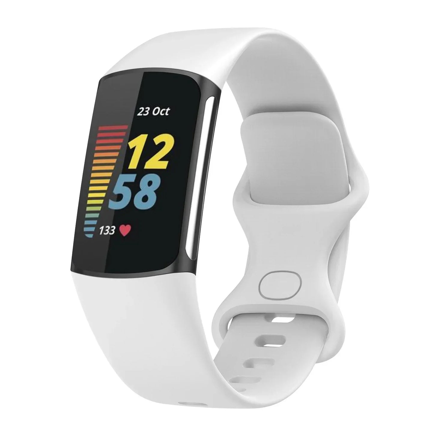 Fitbit Charge 5 Strap Silicone Sport Classic Watch Band Women Men