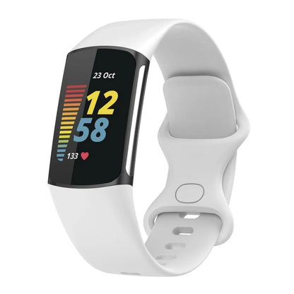 Fitbit Charge 5 Strap Silicone Sport Classic Watch Band Women Men