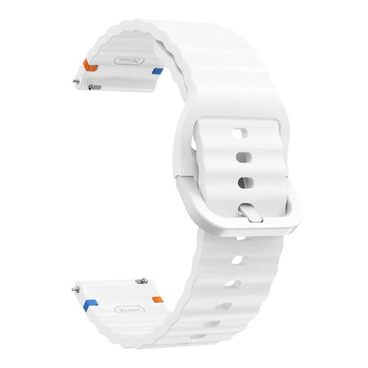 Samsung Galaxy Watch 6 40mm Strap Wave Sports Soft Silicone Watch Band