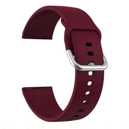 Fitbit Versa 3 Strap Rubber Band Soft Silicone Solid Color Replacement