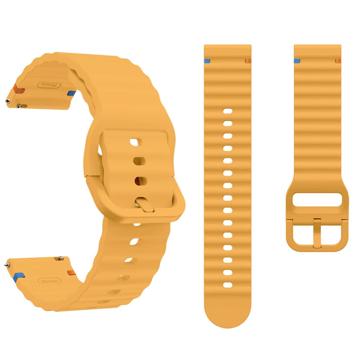Garmin Approach S40 Strap Watch Band Sports Soft Silicone Wave Band - Quick Release