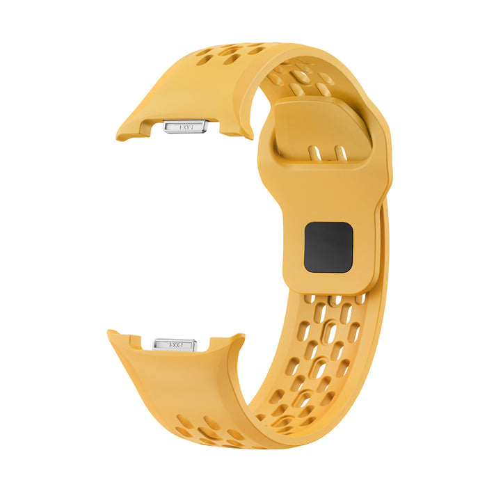 Samsung Galaxy Watch 8 44 MM Strap Smart Watch Band Sports Soft Silicone Hole Band