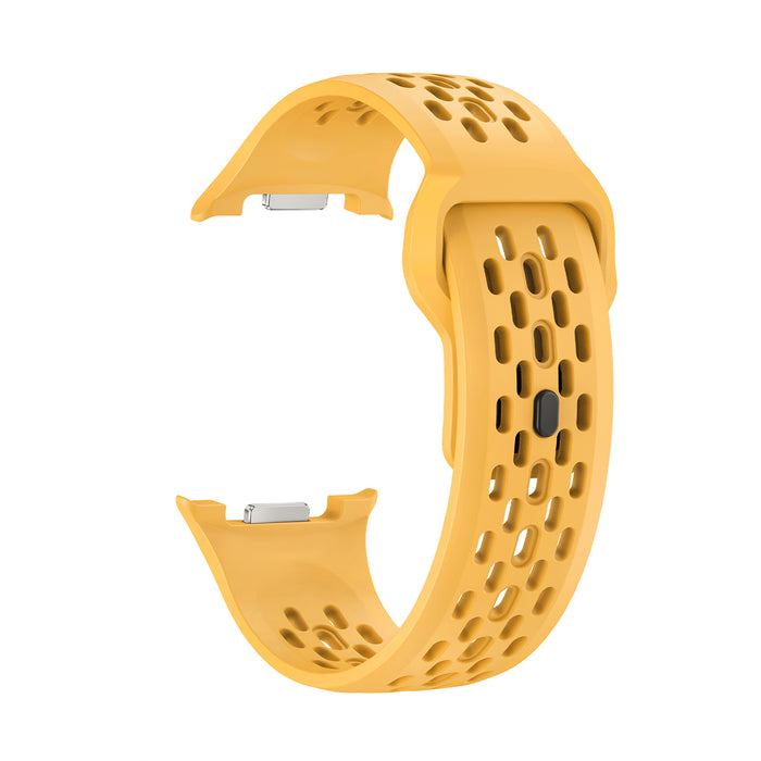 Samsung Galaxy Watch 8 44 MM Strap Smart Watch Band Sports Soft Silicone Hole Band