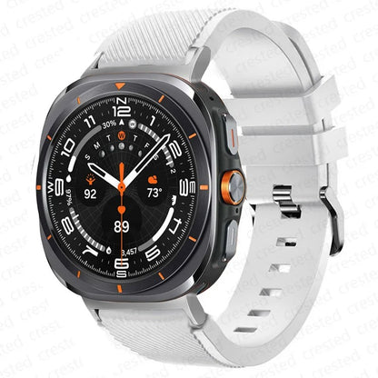 Samsung Galaxy Watch Ultra 47mm Watch Strap Band Soft Silicone Sports