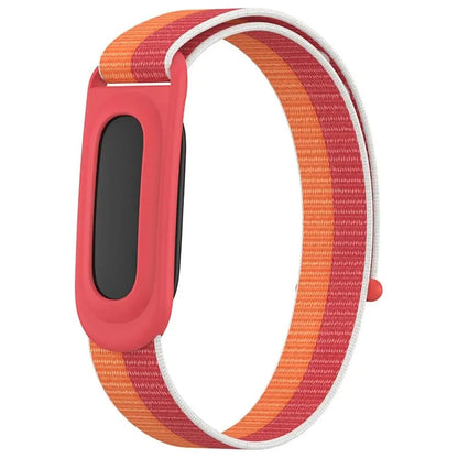 Google Fitbit Air Nylon Woven Watch Strap Two-Tone Slim Sport Band
