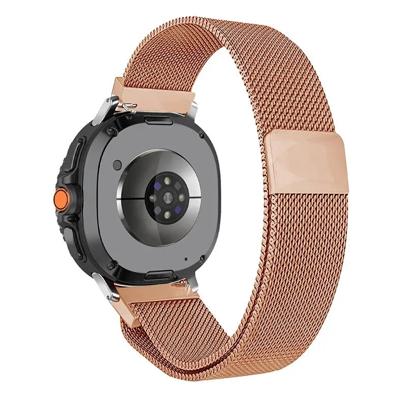 Samsung Galaxy Watch 8 Classic Magnetic Milanese Metal Mesh Loop Band Strap Stainless Steel