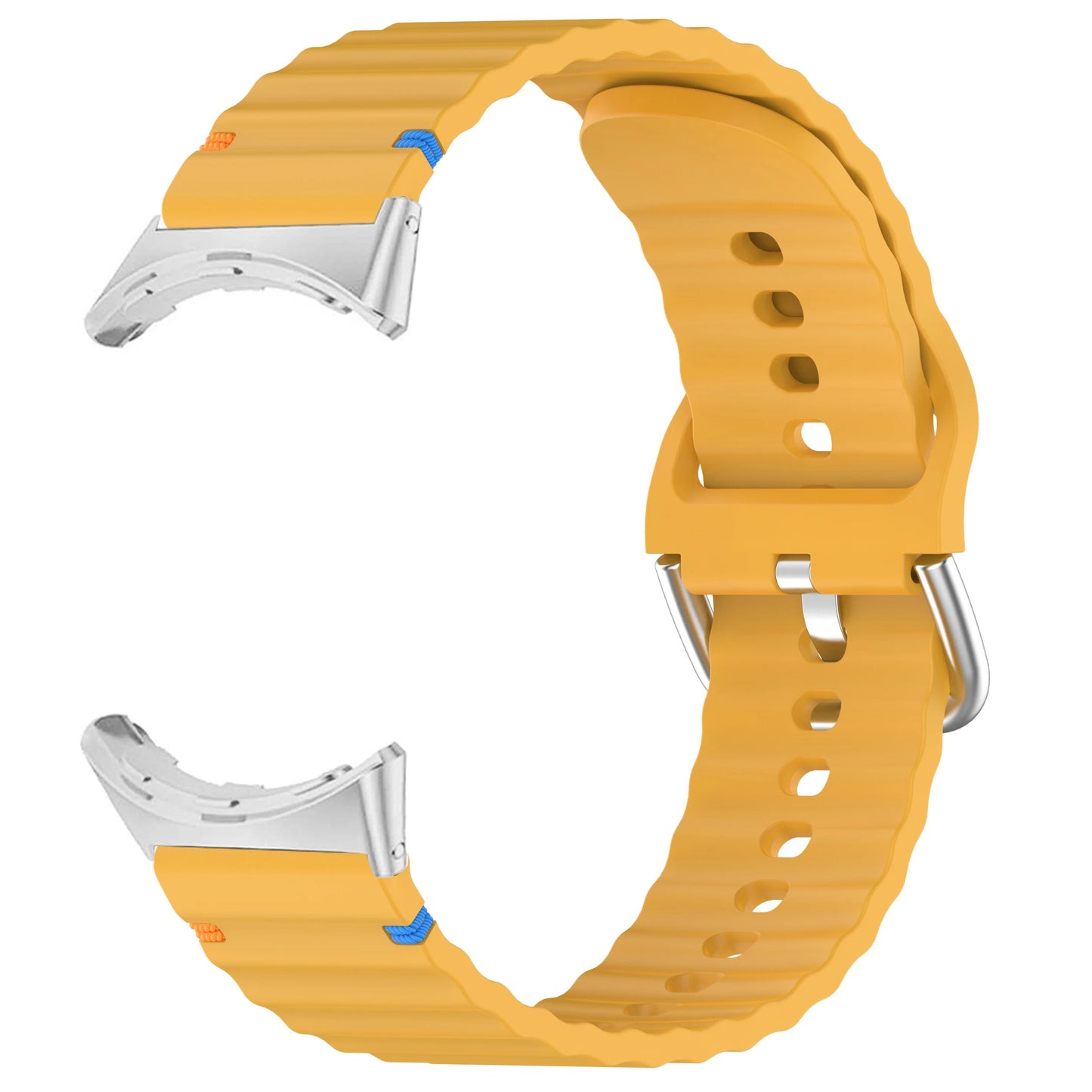 Google Pixel Watch 3 41mm Strap Watch Band Sports Soft Silicone Wave Band