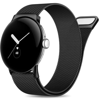 Google Pixel Watch 1 Strap Magnetic Milanese Metal Mesh Loop Band Stainless Steel
