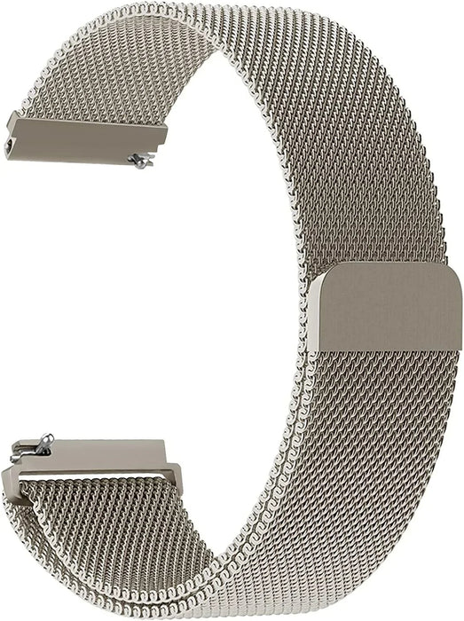 Garmin Vivoactive 6 Strap Magnetic Milanese Metal Mesh Loop Band Stainless Steel